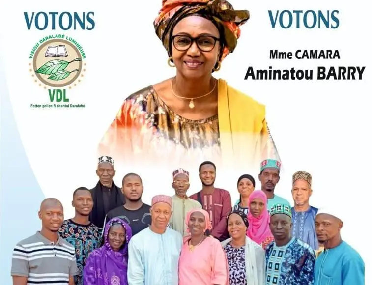 Élections communales 2026: à Daralabé, la liste VDL promet une “révolution locale” portée par Mme Camara Aminatou Barry